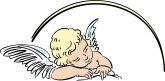 Sleeping Angel Clipart