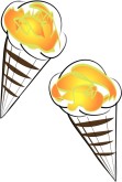 Ice Cream Cones Clipart