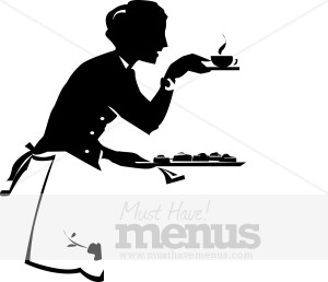 Tea Service Clip Art