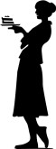 Waitress Service Clipart