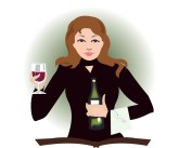 Sommelier Clip Art