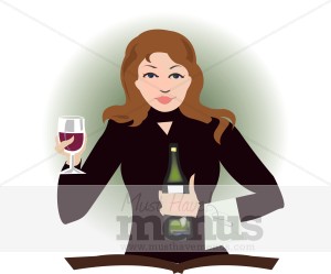Sommelier Clip Art