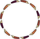 Indian Corn Border
