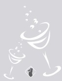 Elegant Champagne Glasses Background
