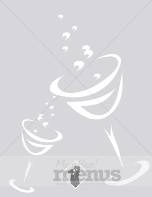 Elegant Champagne Glasses Background