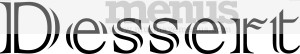 Dessert Course Clipart
