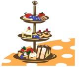 Sweets Tray Clipart