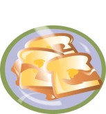 French Toast Clipart
