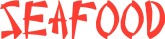 Chinese Seafood Word Art