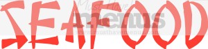 Chinese Seafood Word Art