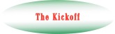 Football Kickoff Word Art