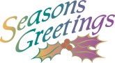 Seasons Greetings Tag Clipart