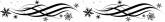 Black Christmas Horizontal Accent