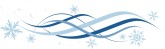 Blue Snowflake Accent