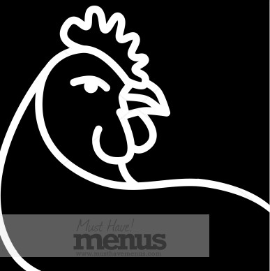 Chicken Black Icon | Chicken Clipart