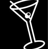 Cocktail Black Icon