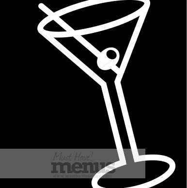 Cocktail Black Icon