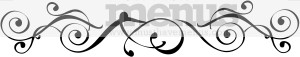 Black Accent with Swirls