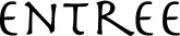 Entree Page Banner