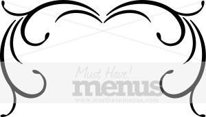 Curled Line Embrace Accent