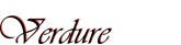 Verdure Italian Menu Heading