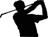 Golfer Clipart