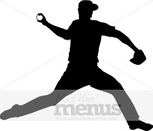Baseball Player Clipart