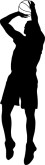 Basketball Player Clip Art