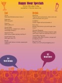Happy Hour Menu