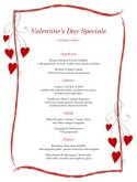 Hearts Menu