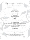 Special Event Fixed Price Menu