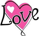 Twisting Love Heart Valentine Image