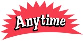 Anytime Menu Courses Word Art