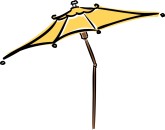 Cafe Umbrella Clipart