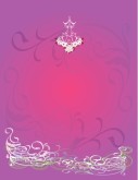 Purple Glow with Flourish Menu Background
