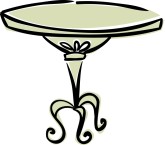 Cafe Table Clip Art