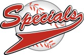 Red Specials Basball Pennant Word Art