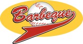 Barbeque Basball Pennant Word Art