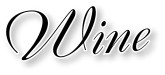 Wine Menu Icon