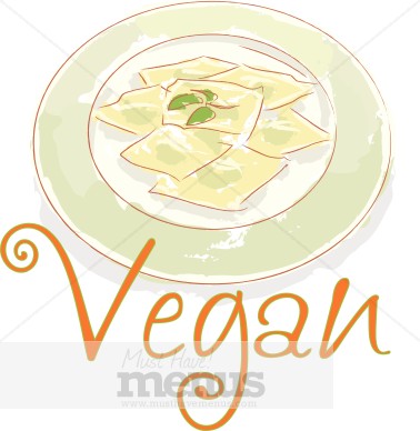 Vegan Watercolor Word Art