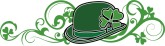 Shamrock Bowler Clipart