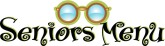 Favorite Foods Seniors Menu Word Art