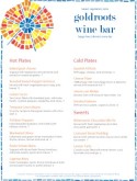 Spanish Restaurant Menu