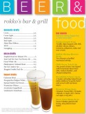 Color Blocks Pub Food Menu