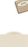 Beer Food Labels Long Background