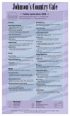 Lunch Menu Long