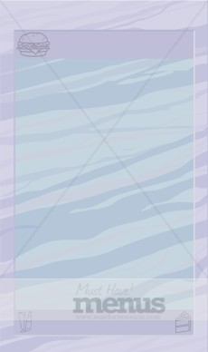 Ocean Blue Lunch Menu