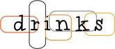 Line Art Drink Label