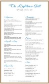Seafood Grille Menu Long
