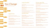 Upscale Seafood Menu